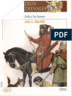 025 Guerreros Medievales Atila y Los Hunos Osprey Del Prado 2007