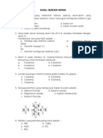 Soal Latihan Ikatan Kimia