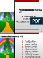 Penyusunan Proposal PTK