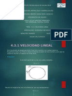 Velocidad Lineal 4.3.1