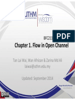 CHAPTER 1 Flow in Open Channel