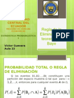 Regla de La Eliminación y Teorema de Baye