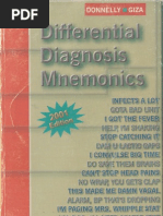 Differential Diagnosis Mnemonics