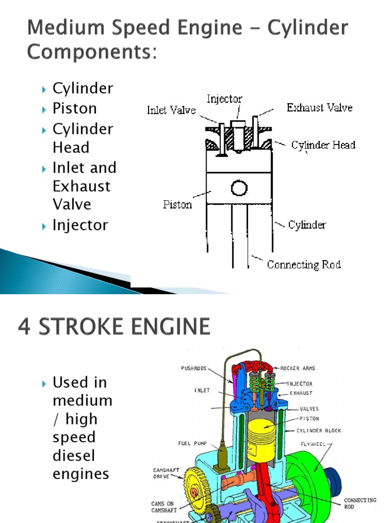 Diesel Engine Components Overview | PDF