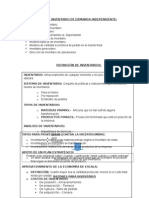 Sistema de Inventario de Demanda Independiente