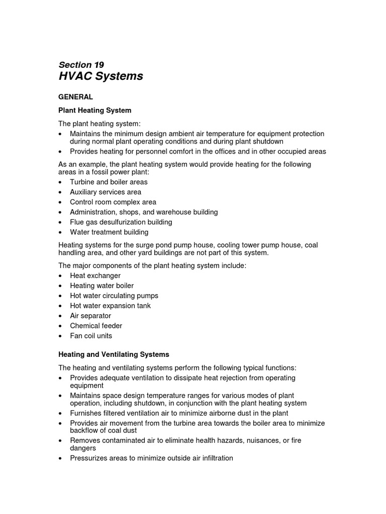 19 - Heating and Ventilating Systems - HVAC | PDF | Ventilation ...