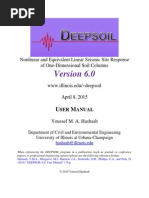 Deepsoil User Manual v6