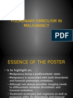 Pulmonary Embolism