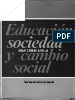 La educación como proceso social