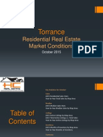 Torrance Real Estate Market Conditions - October 2015