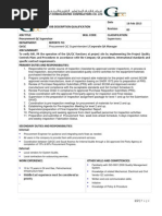 Procurement QC Supervisor