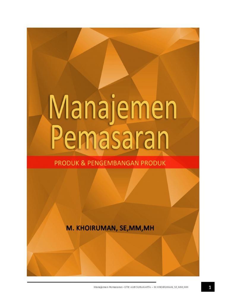 Produk Dan Strategi Produk Dalam Pemasaran Pdf