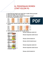 Tutorial Pengerjaan Kolom - Pondasi Pg 2003