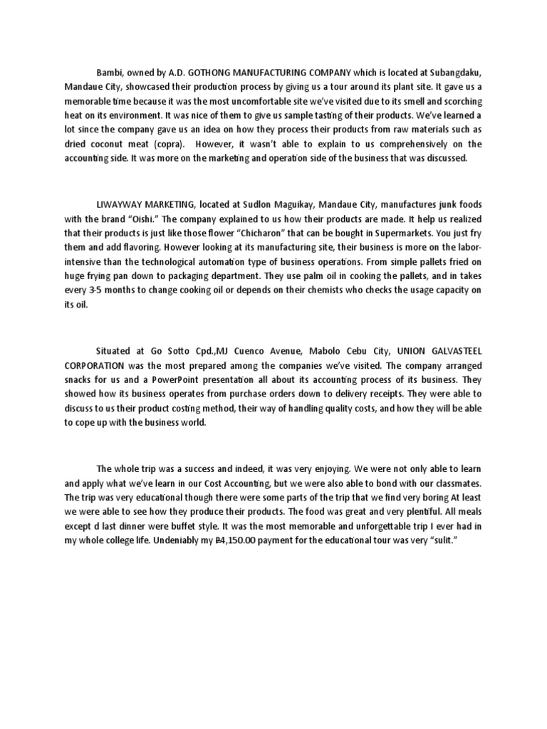 My college trip essay picture