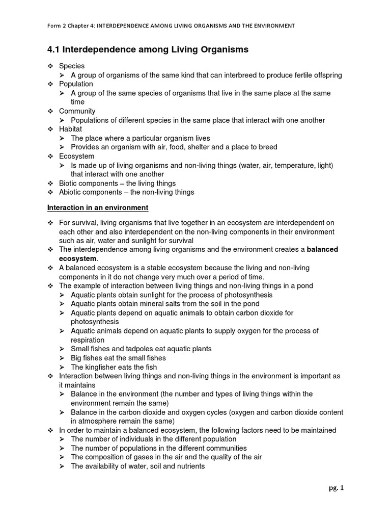 Form 2 Science Chapter 5