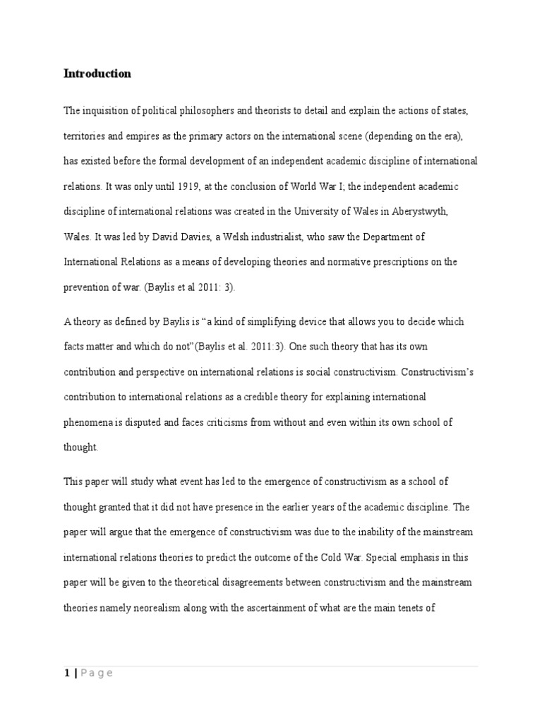 International relations research paper pdf picture