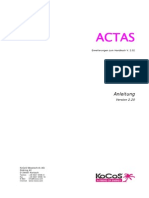 MN ACTAS Handbucherweiterungen 102004 GER