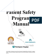 PatientSafetyProgramManual12 12 2005