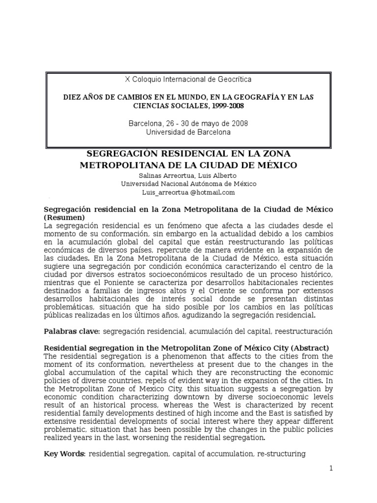 SR en la RMCM.docx  Ciudad  Ciudad de México