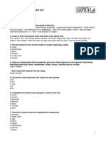 Comet 6. Activity Book Answer Key