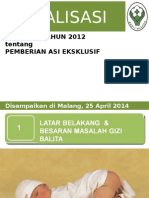 Sosialisasi PP No 33, 2012_Malang