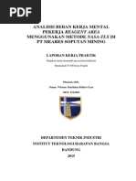 Download Laporan KP - Analisis Beban Kerja Mental Pekerja Reagent Area by WMPahlevi SN290719491 doc pdf