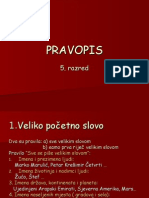 PRAVOPIS (5. Razred)