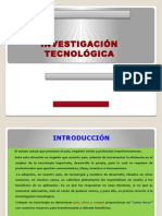 Investigacin Tecnologica