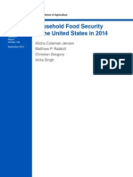 Food Security Status of U.S. Households in 2014
