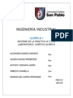 Informe N 11 Quimica