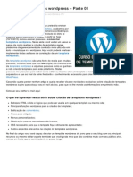 WORDPRESS - Como Criar Templates Wordpress Parte 01