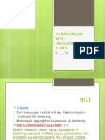 Pemasangan NGT