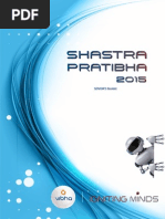 Shastra Pratibha 2015 Seniors Booklet