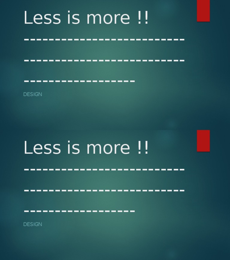 Gen Z Design: Less is More | PDF