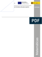 Examen Matematicas A Acceso Grado Superior Galicia 2014