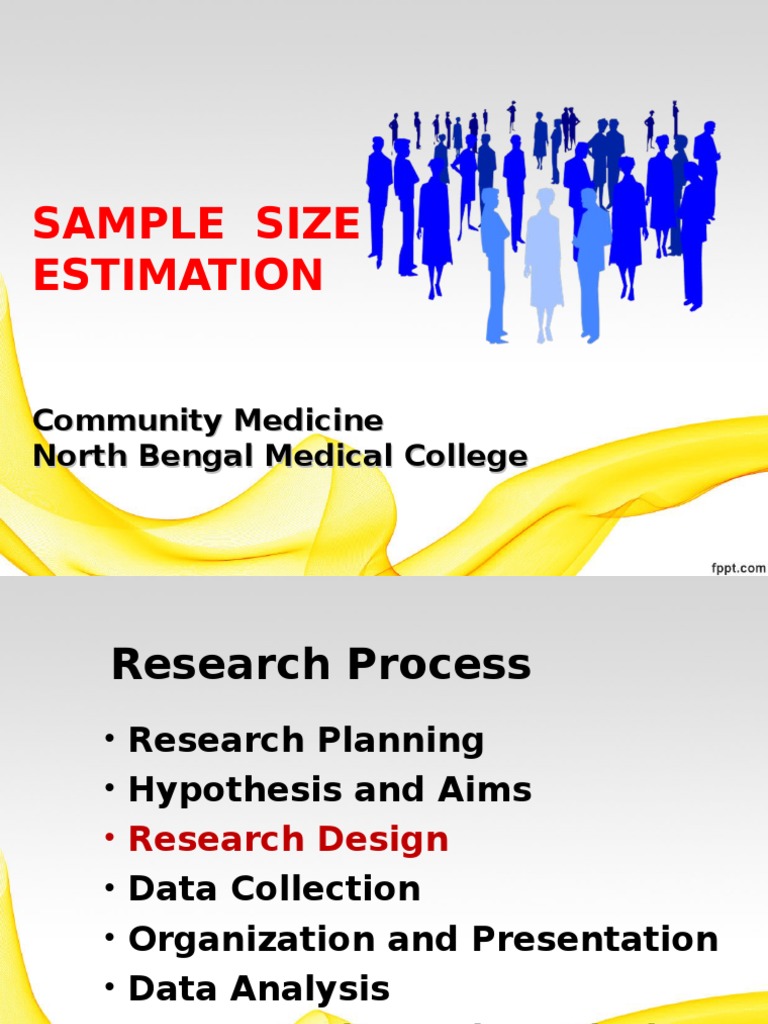 Sample Size Estimation in Research | PDF | Standard Deviation | P Value