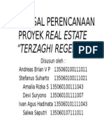 Proposal Perencanaan Proyek Real Estate: "Terzaghi Regency"
