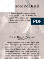 O Barroco No Brasil