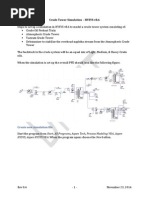 Crude Tower Simulation-HYSYS v8.6