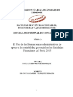 Contabilidad Gerencial - Monografía Individual de Investigación Formativa - Alache Manrique Nayli