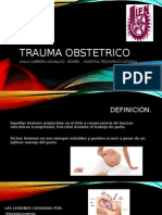 Trauma Obstetrico