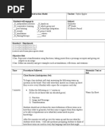 Day 1 Intro To Transformations Lesson Plan