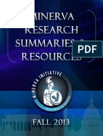 2013 MinervaResearchSummaries 0905