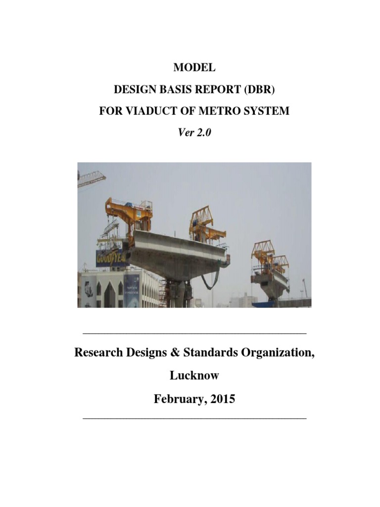DBR for Metro Viaduct Design | PDF