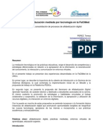 010 Experiencias de Educacic3b3n Mediada Por Tecnologc3ada en La Facimed PDF