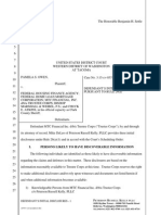 Pamela Owen. Civil Rights. Defendant MTC Financial's Initial Disclosures Pursuant To Rule 26 (A) 2015-09-29