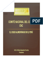 Comité Nacional Del Codex