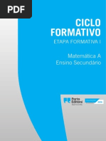Matemática Secundário - Ciclo Formativo Porto Editora