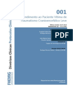 001 Atendimento Ao Paciente Vitima de Traumatismo Cranioencefalico Leve 07082014