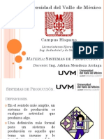 Clase 2A Sistemas de Produccion I UVM-LX-0115